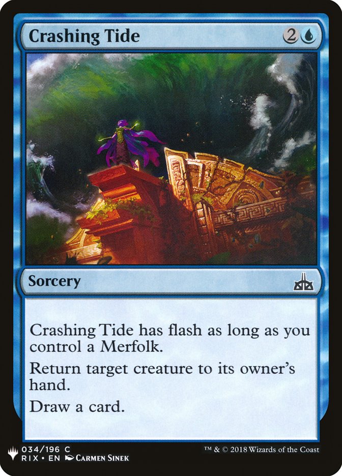 Crashing Tide [Mystery Booster] | The Time Vault CA