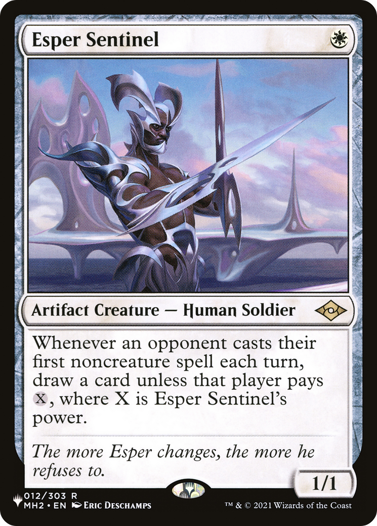 Esper Sentinel [The List] | The Time Vault CA