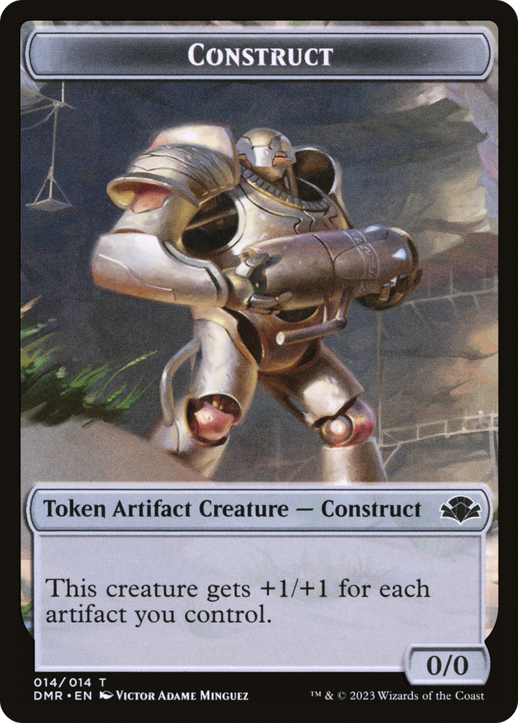 Construct Token [Dominaria Remastered Tokens] | The Time Vault CA