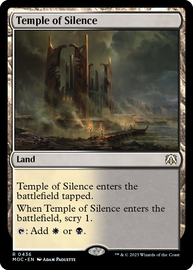 Temple of Silence [March of the Machine Commander] | The Time Vault CA