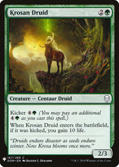 Krosan Druid [Mystery Booster] | The Time Vault CA