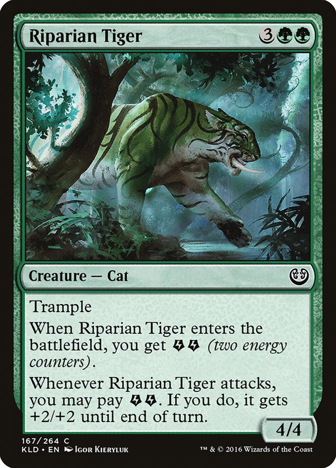 Riparian Tiger [Kaladesh] | The Time Vault CA