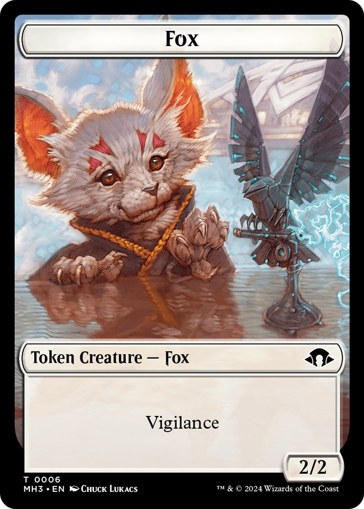 Servo // Fox Double-Sided Token [Modern Horizons 3 Tokens] | The Time Vault CA