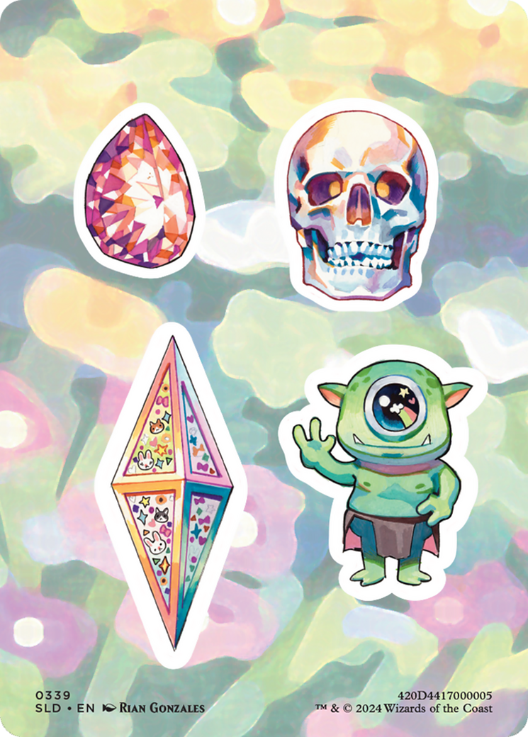Sticker Sheet (0339) [Secret Lair Drop Series] | The Time Vault CA