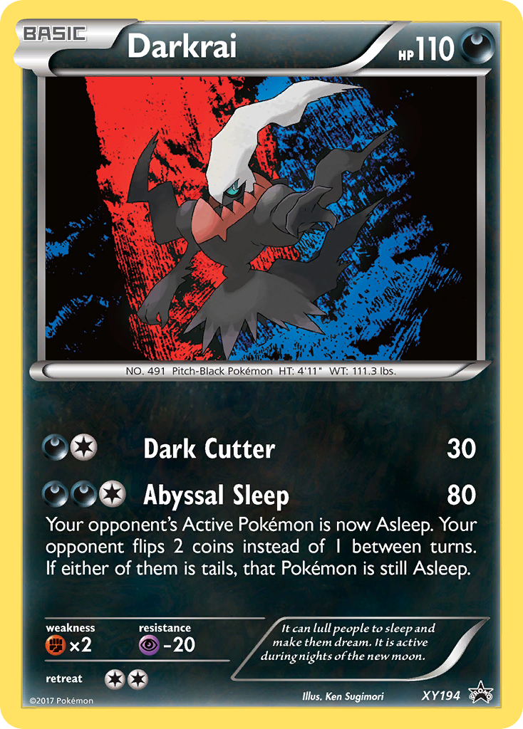 Darkrai (XY194) [XY: Black Star Promos] | The Time Vault CA