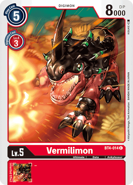 Vermilimon [BT4-014] [Great Legend] | The Time Vault CA