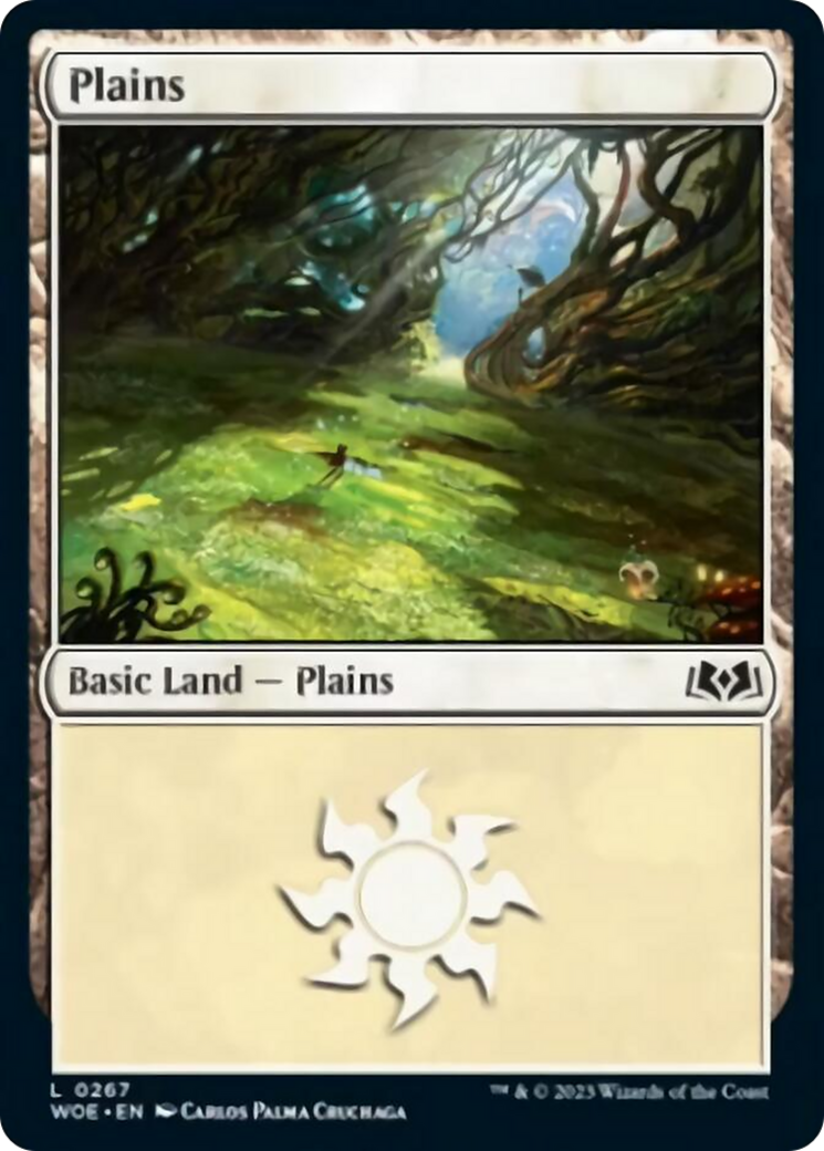 Plains (0267) [Wilds of Eldraine] | The Time Vault CA