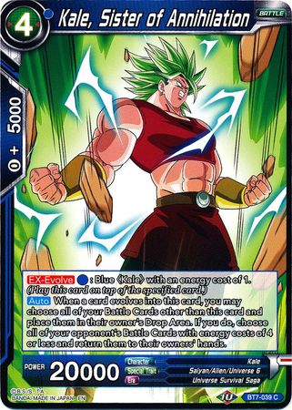 Kale, Sister of Annihilation (BT7-039) [Assault of the Saiyans] | The Time Vault CA