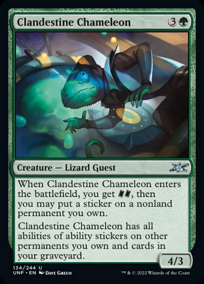 Clandestine Chameleon [Unfinity] | The Time Vault CA