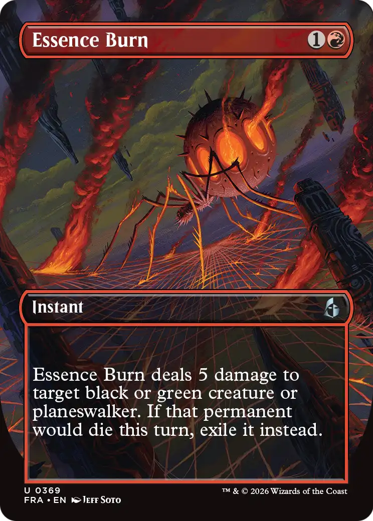 Essence Burn (Borderless) [Reality Fracture] | The Time Vault CA