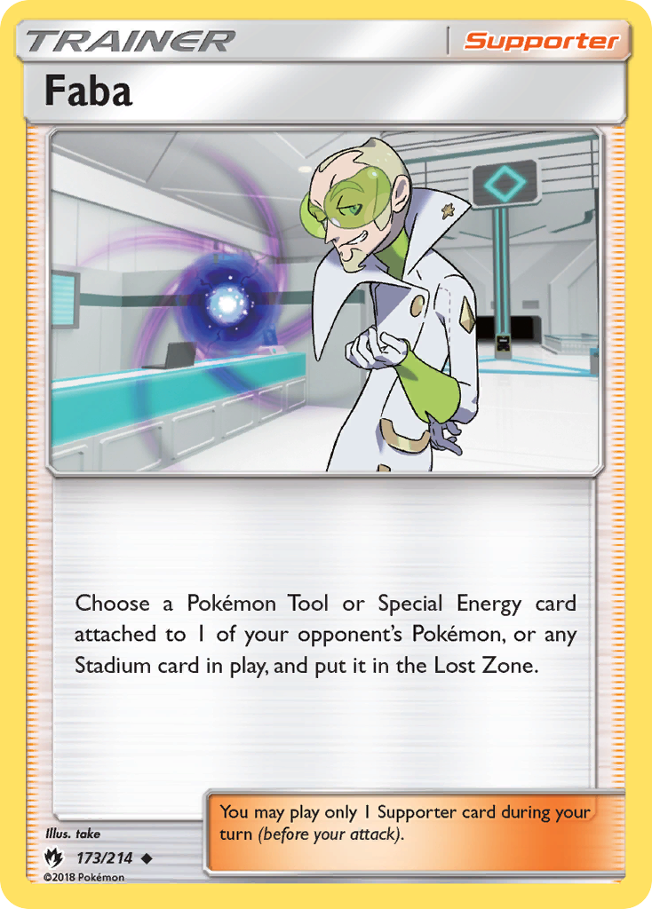 Faba (173/214) [Sun & Moon: Lost Thunder] | The Time Vault CA