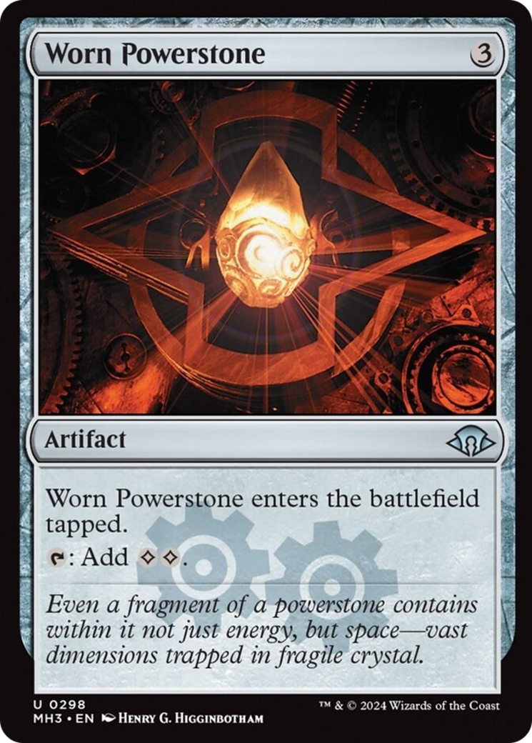 Worn Powerstone [Modern Horizons 3] | The Time Vault CA