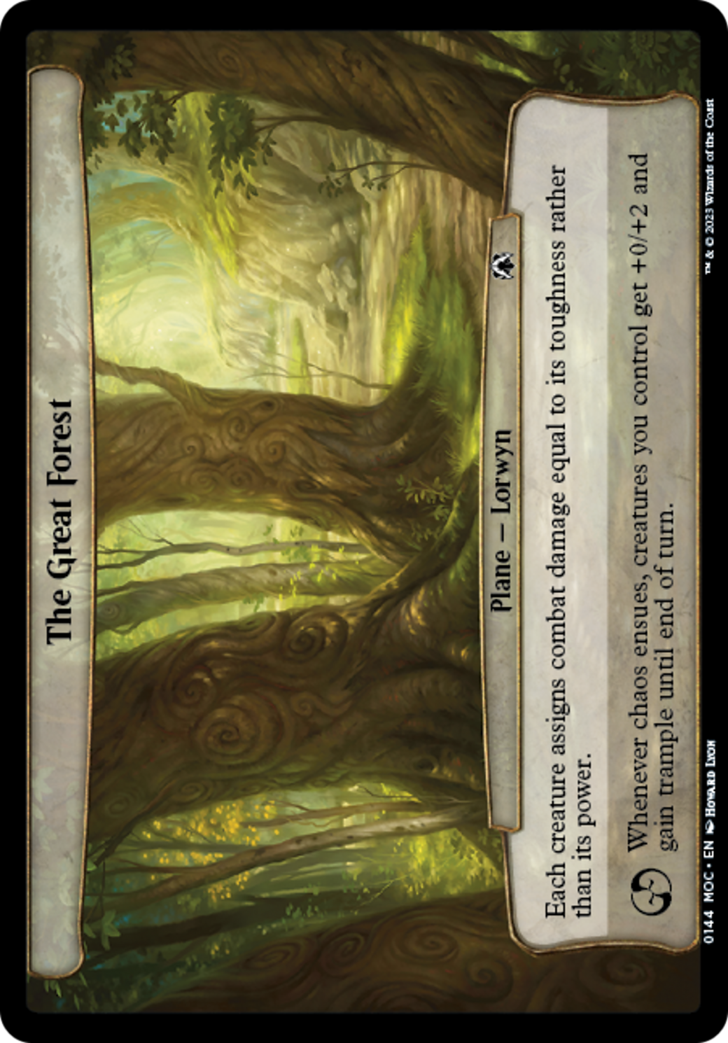 The Great Forest [March of the Machine Commander] | The Time Vault CA