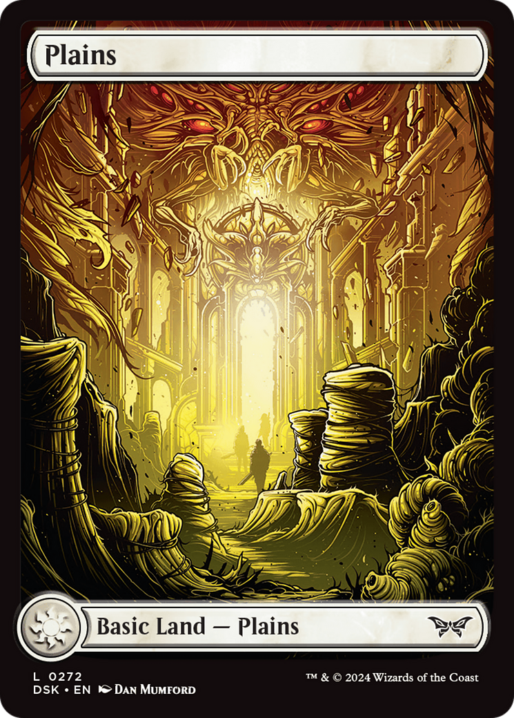 Plains (272) - Full Art [Duskmourn: House of Horror] | The Time Vault CA