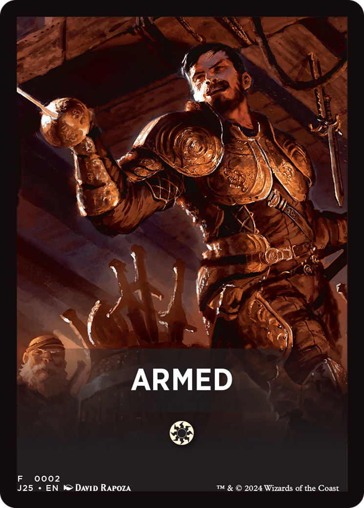 Armed Theme Card [Foundations Jumpstart Front Cards] | The Time Vault CA