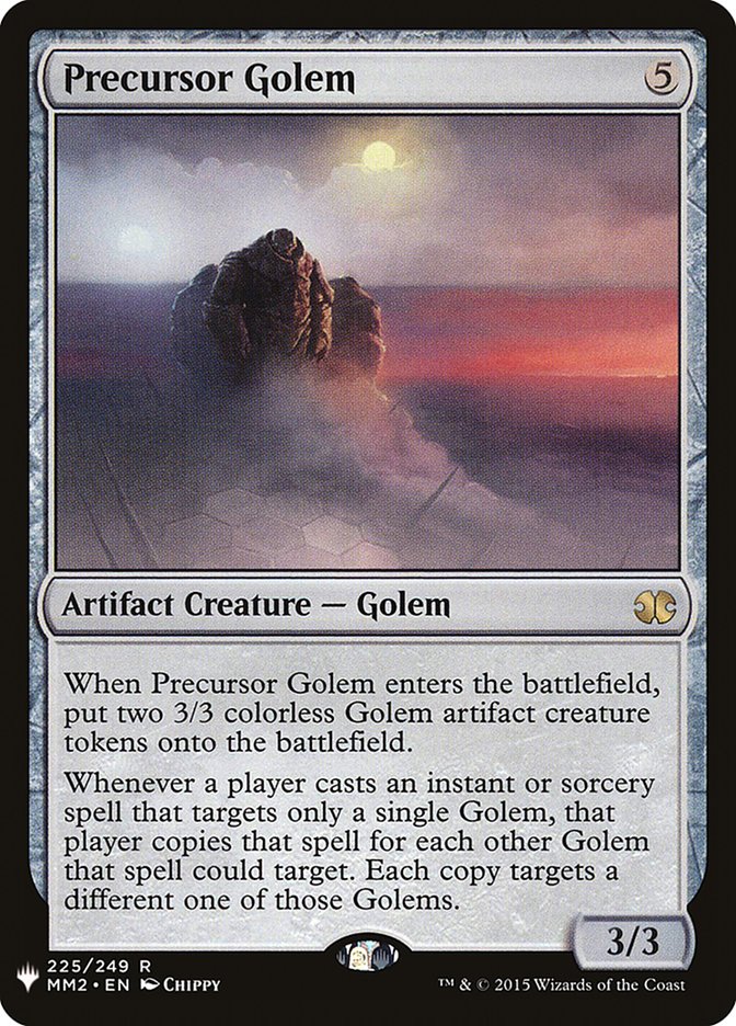 Precursor Golem [The List] | The Time Vault CA