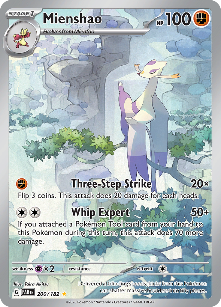 Mienshao (200/182) [Scarlet & Violet: Paradox Rift] | The Time Vault CA