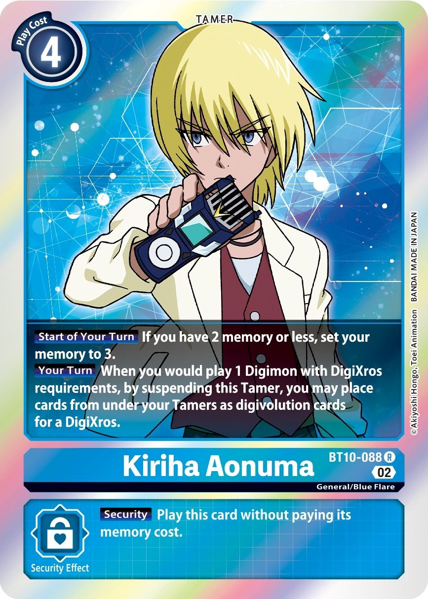 Kiriha Aonuma [BT10-088] [Xros Encounter] | The Time Vault CA