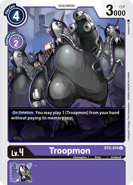 Troopmon [BT5-074] [Battle of Omni] | The Time Vault CA