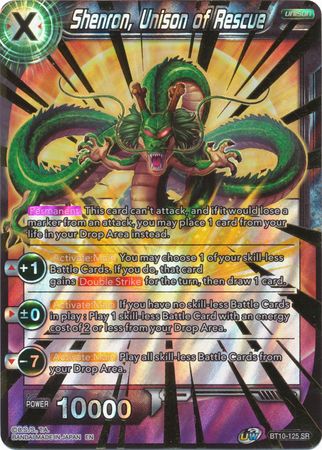 Shenron, Unison of Rescue (BT10-125) [Rise of the Unison Warrior 2nd Edition] | The Time Vault CA