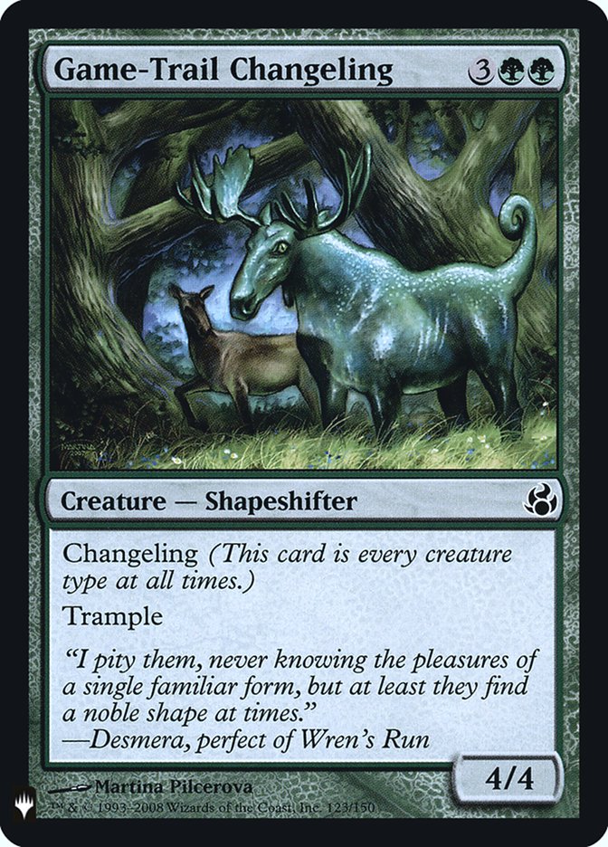 Game-Trail Changeling [Mystery Booster] | The Time Vault CA