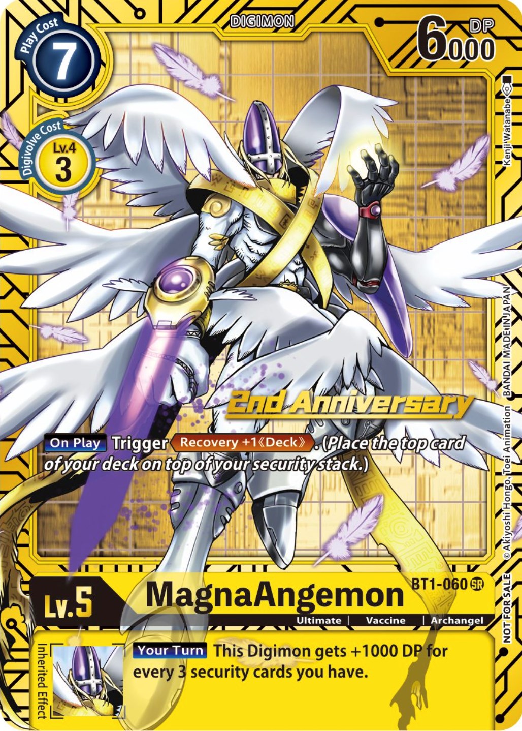 MagnaAngemon [BT1-060] (2nd Anniversary Card Set) [Release Special Booster Promos] | The Time Vault CA