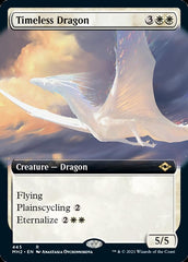 Timeless Dragon (Extended Art) [Modern Horizons 2] | The Time Vault CA