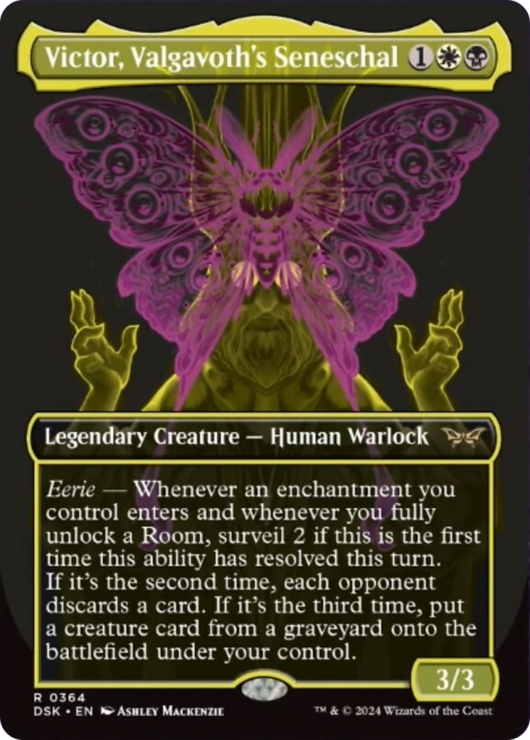 Victor, Valgavoth's Seneschal (Showcase) [Duskmourn: House of Horror] | The Time Vault CA