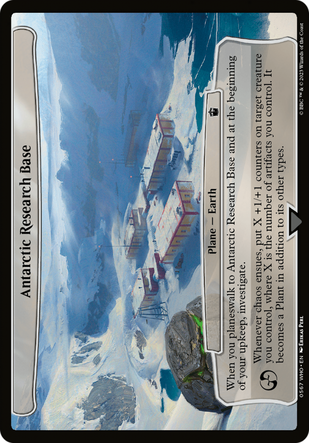 Antarctic Research Base [Doctor Who] | The Time Vault CA