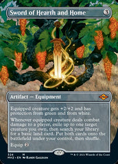 Sword of Hearth and Home (Borderless Alternate Art) [Modern Horizons 2] | The Time Vault CA