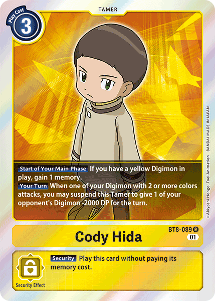 Cody Hida [BT8-089] [New Awakening] | The Time Vault CA