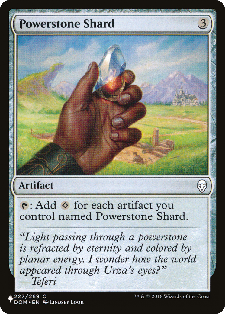 Powerstone Shard [The List] | The Time Vault CA