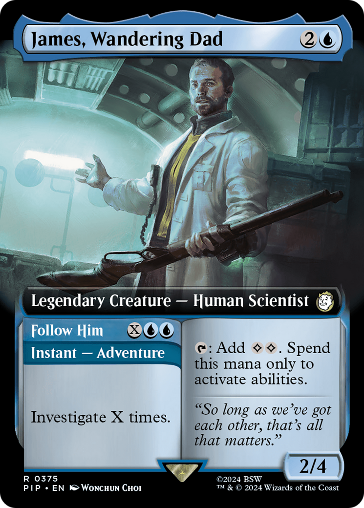 James, Wandering Dad // Follow Him (Extended Art) [Fallout] | The Time Vault CA