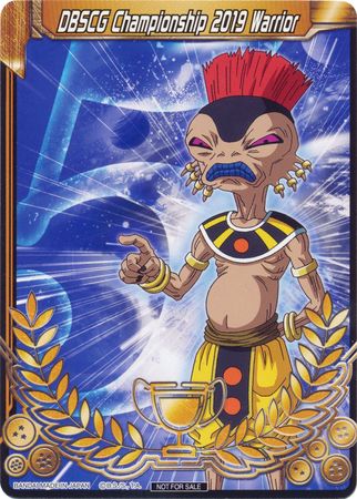 DBSCG Championship 2019 Warrior (Merit Card) - Universe 5 "Arak" (5) [Tournament Promotion Cards] | The Time Vault CA