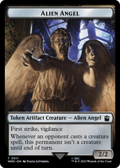 Alien Angel // Mark of the Rani Double-Sided Token [Doctor Who Tokens] | The Time Vault CA