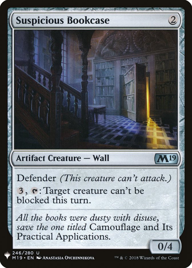 Suspicious Bookcase [Mystery Booster] | The Time Vault CA