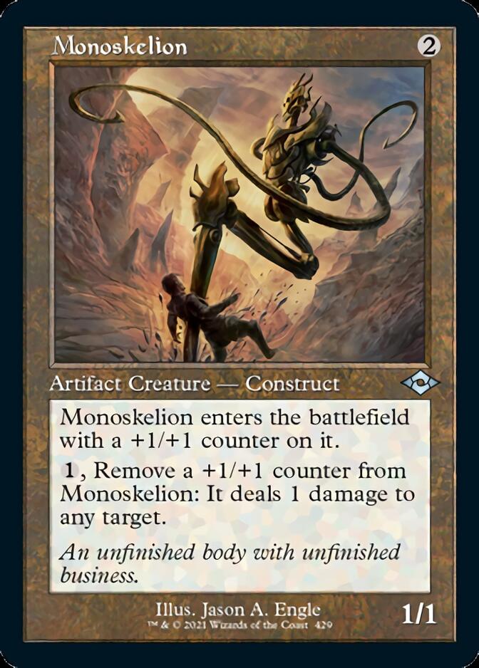 Monoskelion (Retro Foil Etched) [Modern Horizons 2] | The Time Vault CA