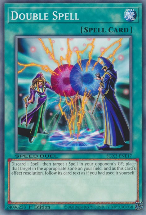 Double Spell [SGX3-ENE17] Common | The Time Vault CA