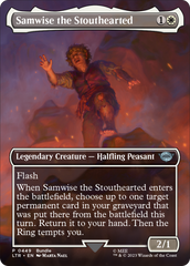 Samwise the Stouthearted (Borderless Alternate Art) [The Lord of the Rings: Tales of Middle-Earth] | The Time Vault CA