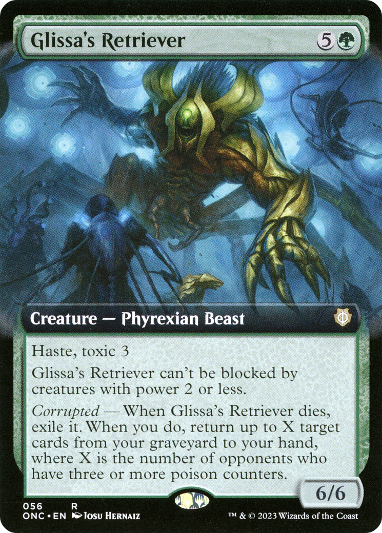 Glissa's Retriever (Extended Art) [Phyrexia: All Will Be One Commander] | The Time Vault CA