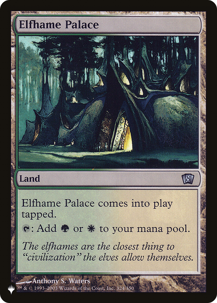 Elfhame Palace [The List] | The Time Vault CA