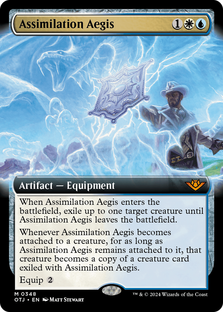 Assimilation Aegis (Extended Art) [Outlaws of Thunder Junction] | The Time Vault CA