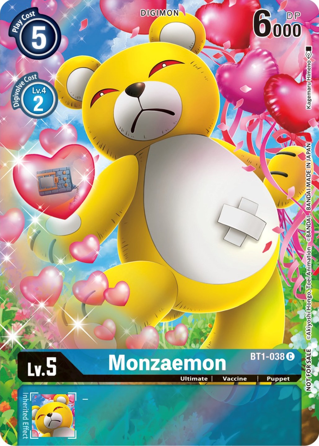 Monzaemon [BT1-038] (25th Special Memorial Pack) [Release Special Booster Promos] | The Time Vault CA