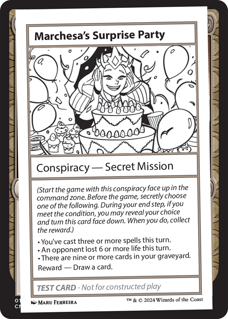 Marchesa's Surprise Party [Mystery Booster 2 Playtest Cards] | The Time Vault CA