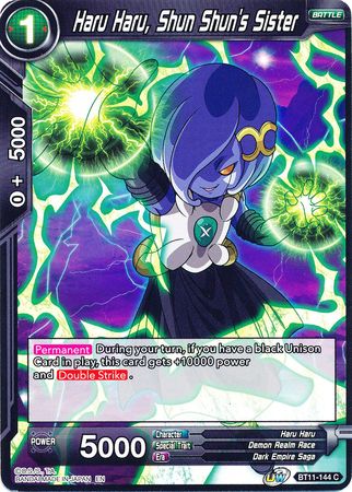 Haru Haru, Shun Shun's Sister (BT11-144) [Vermilion Bloodline] | The Time Vault CA