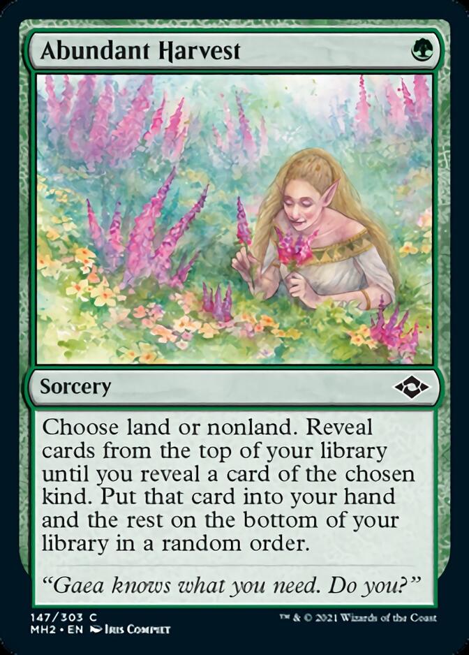 Abundant Harvest [Modern Horizons 2] | The Time Vault CA