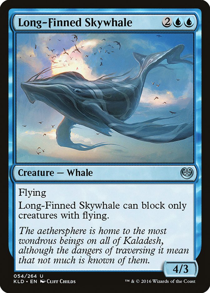 Long-Finned Skywhale [Kaladesh] | The Time Vault CA