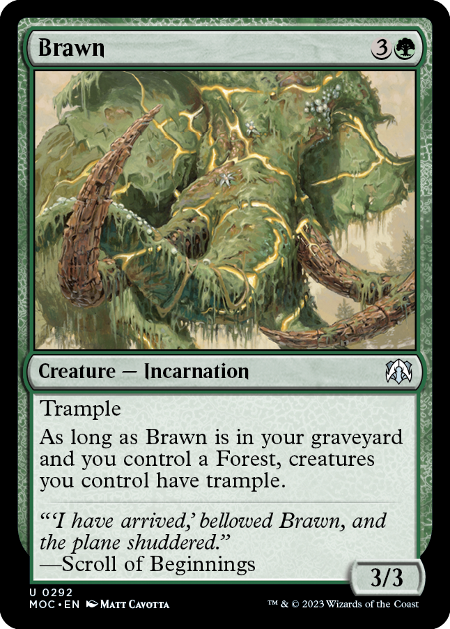 Brawn [March of the Machine Commander] | The Time Vault CA