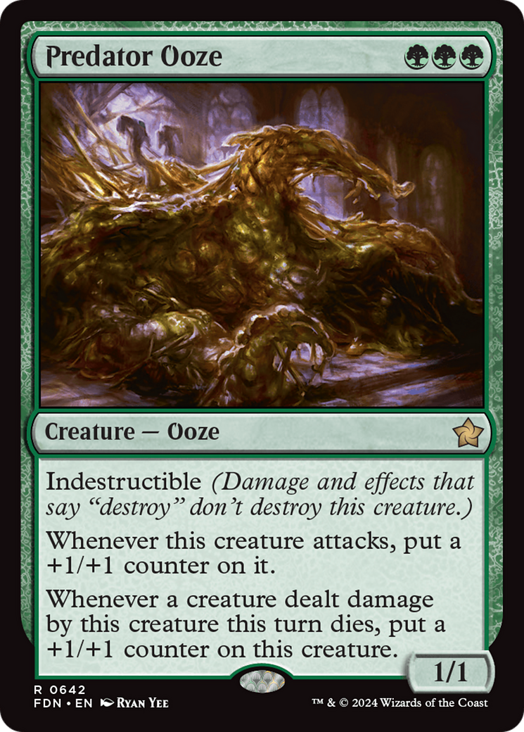 Predator Ooze [Foundations] | The Time Vault CA