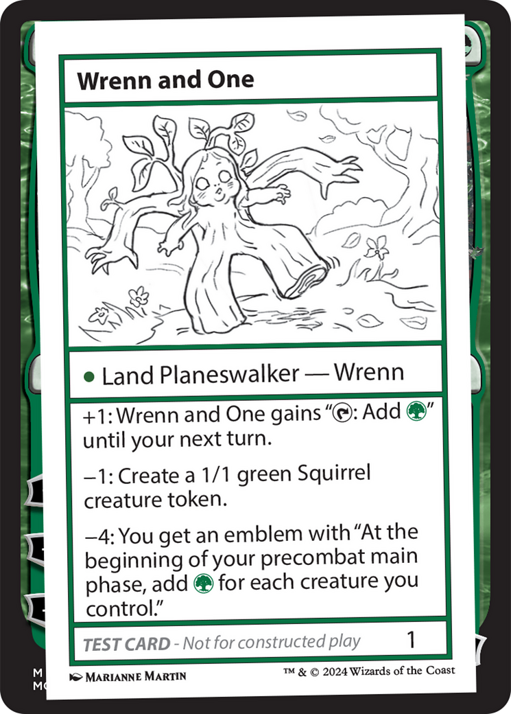 Wrenn and One [Mystery Booster 2 Playtest Cards] | The Time Vault CA